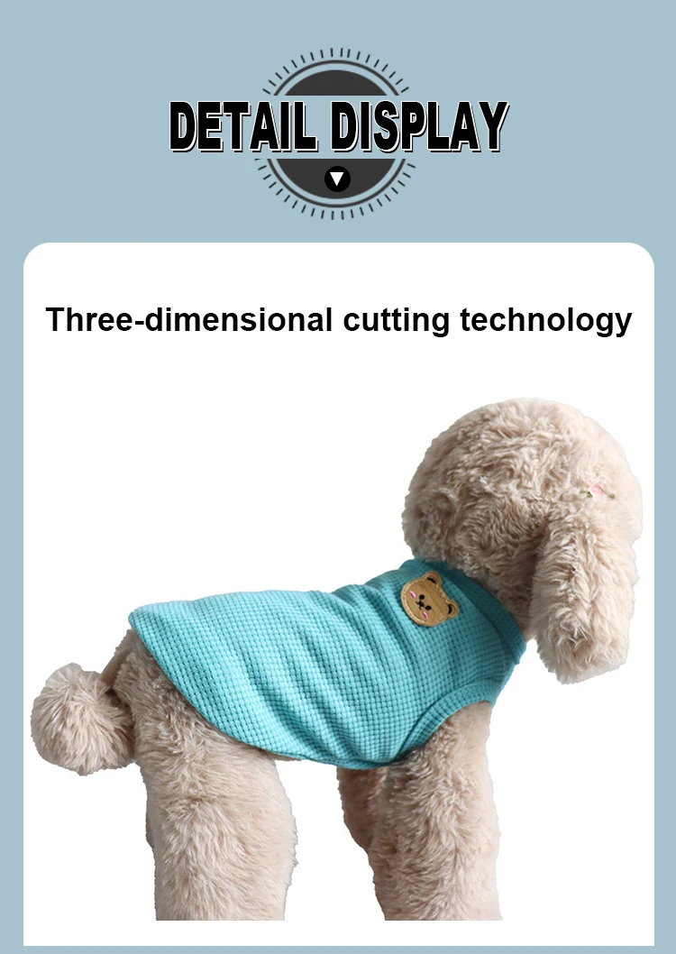 Spring Summer Autumn Winter Small Clothes Pet Accessories Dog Cat Vest Clothes