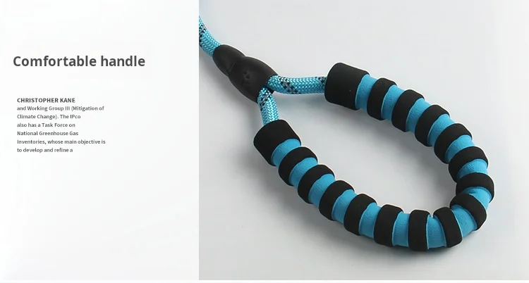The manufacturer of pet reflective chest strap leash, multi-color optional sustainable use leash for dogs
