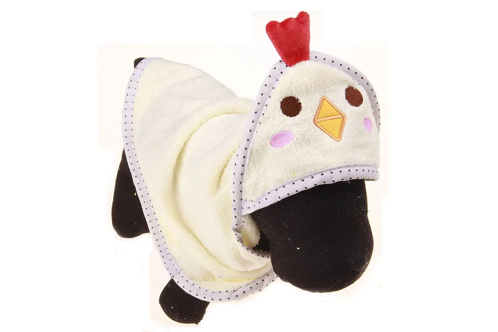 Cute shape animal dog bathrobe quickly absorb moisture soft high quality bath robe hoodie dog grooming accessories