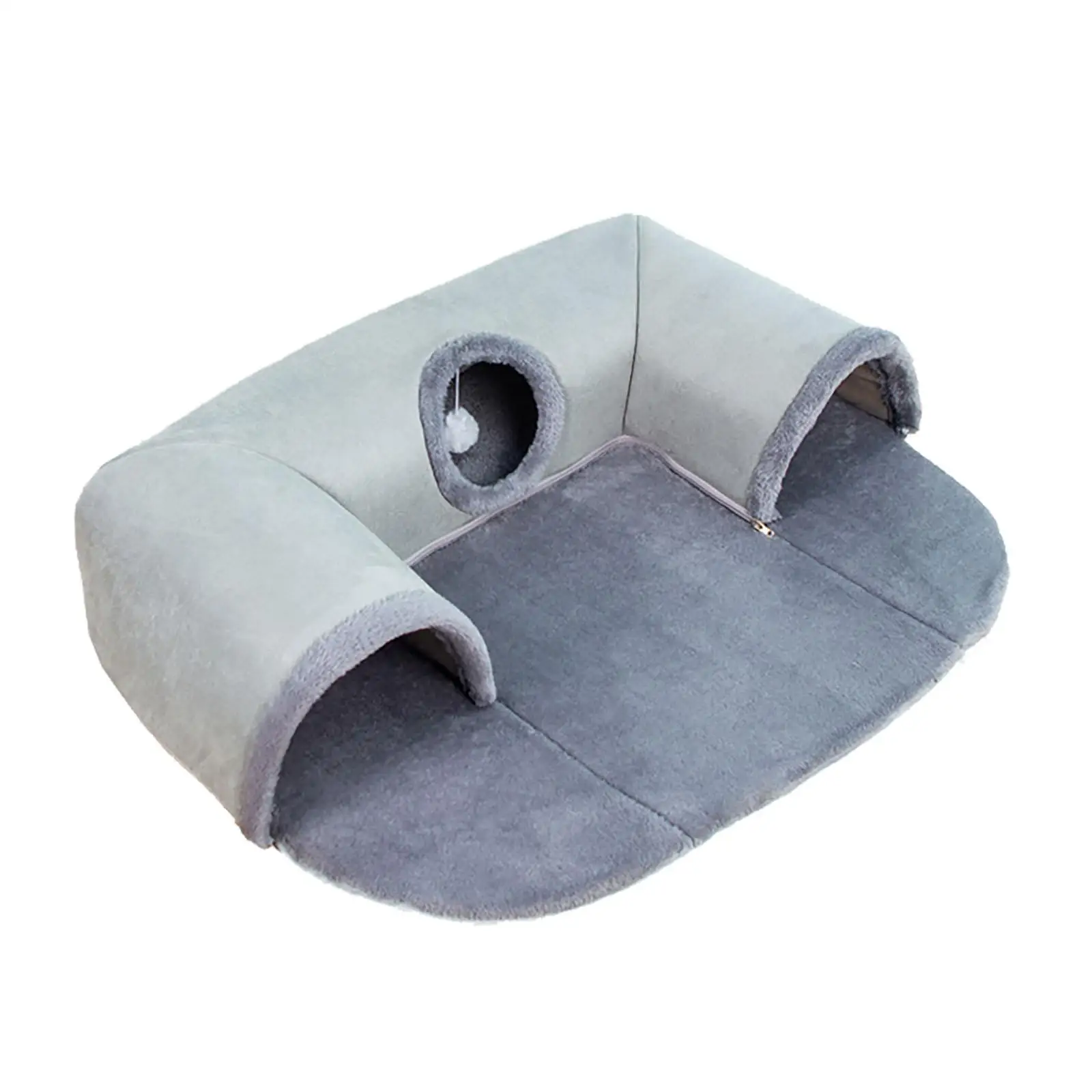 Cat Bed Toy Tunnel Cat Activity Center Ferrets Rabbit Bed Tunnels Cat Tunnel Tubes Toy for Hamster Rabbit Cats Small Animals
