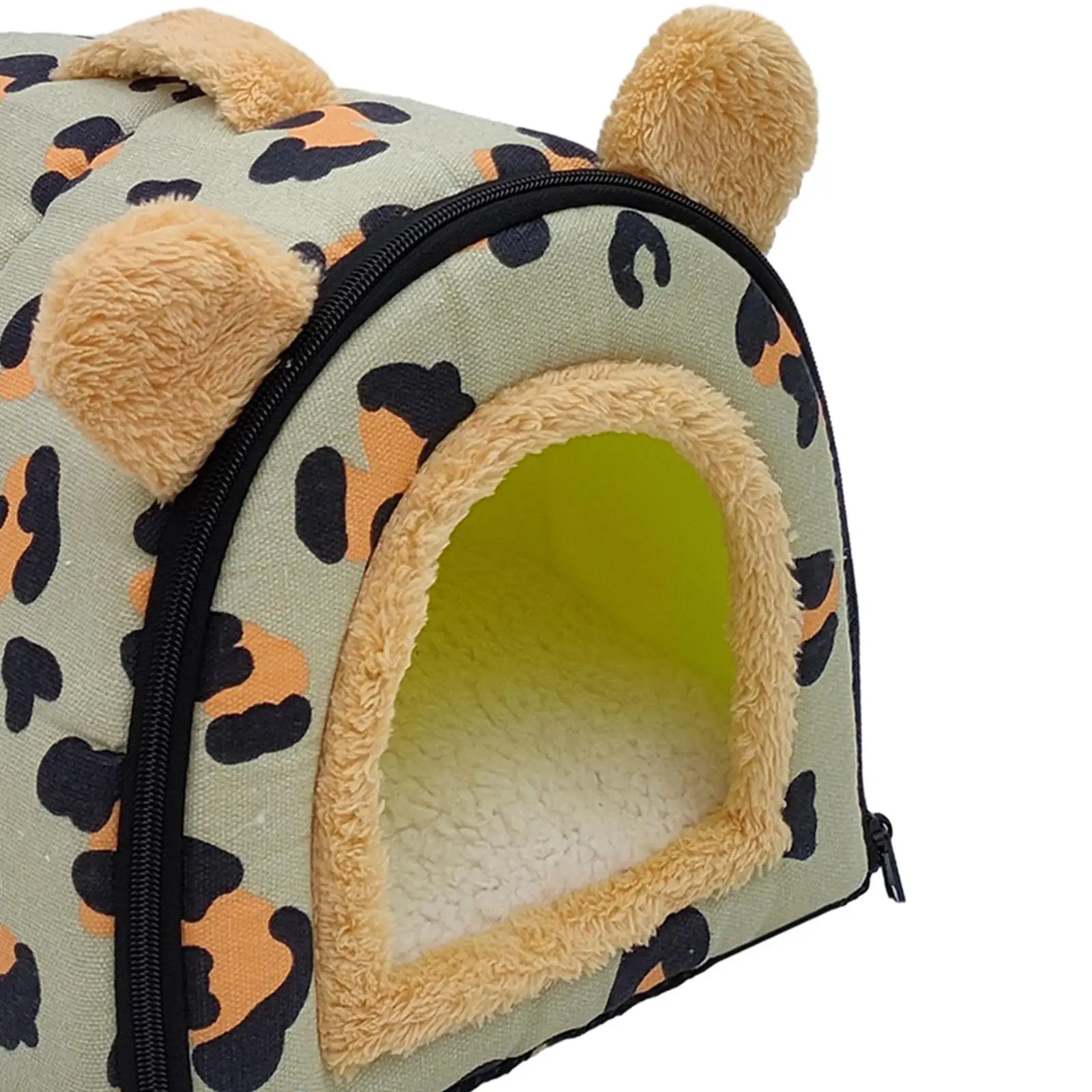 Foldable Pet House Hideaway Suitable for All Seasons Convertible Comfortable Dog Beds Cat Bed with Removable Washable Cushion