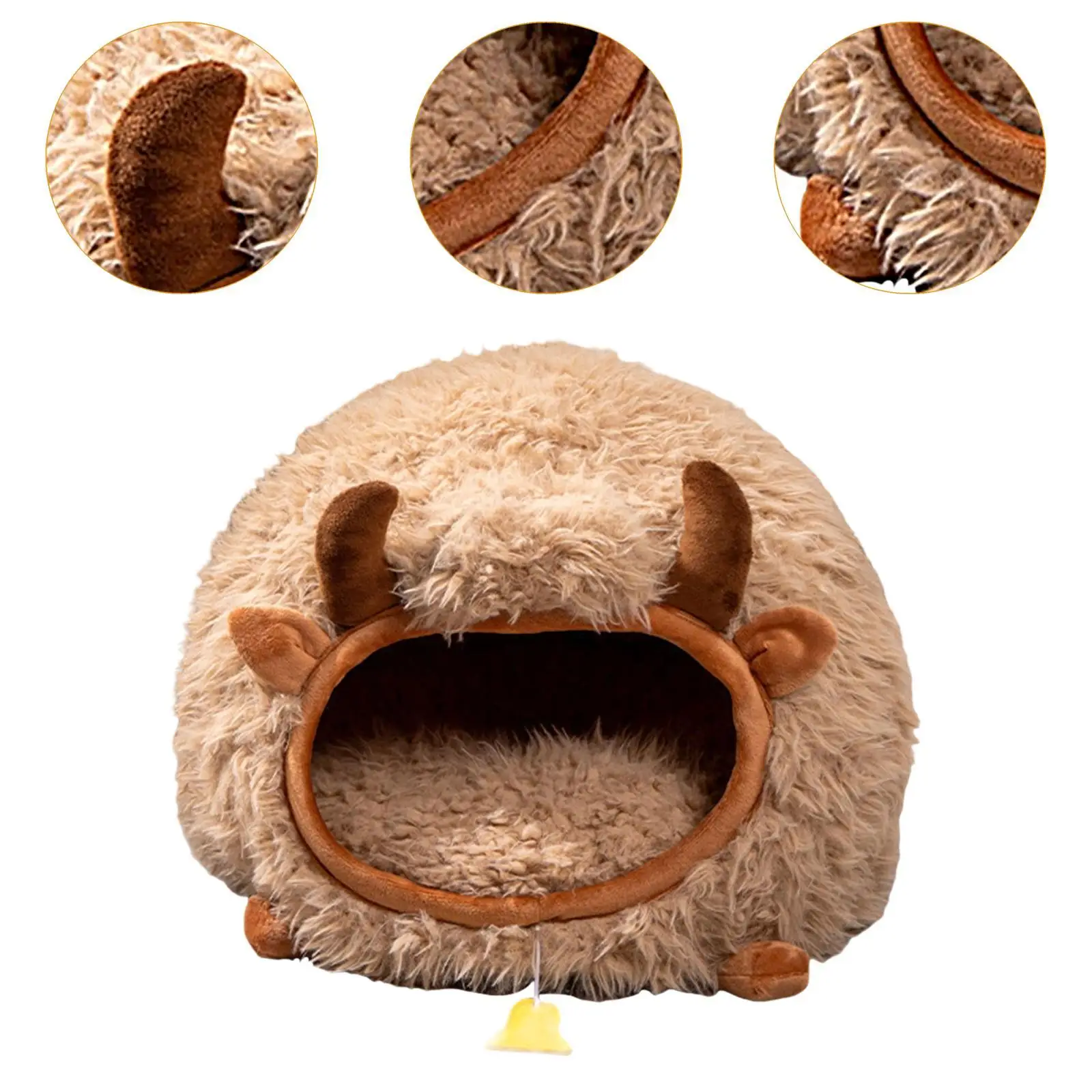 Cat Bed Dog Bed Comfortable Hideout Lightweight for Indoor Cats Nest Cat House for Pet Accessories Dog Kittens Kitty