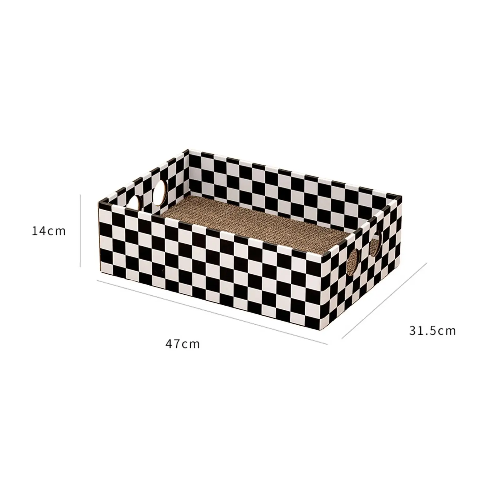 Cardboard Cat Scratcher Durable for Indoor Cats Sleeping Lounger Box Cat Scratching Board Scratch Pad for Kitten Kitty Cat