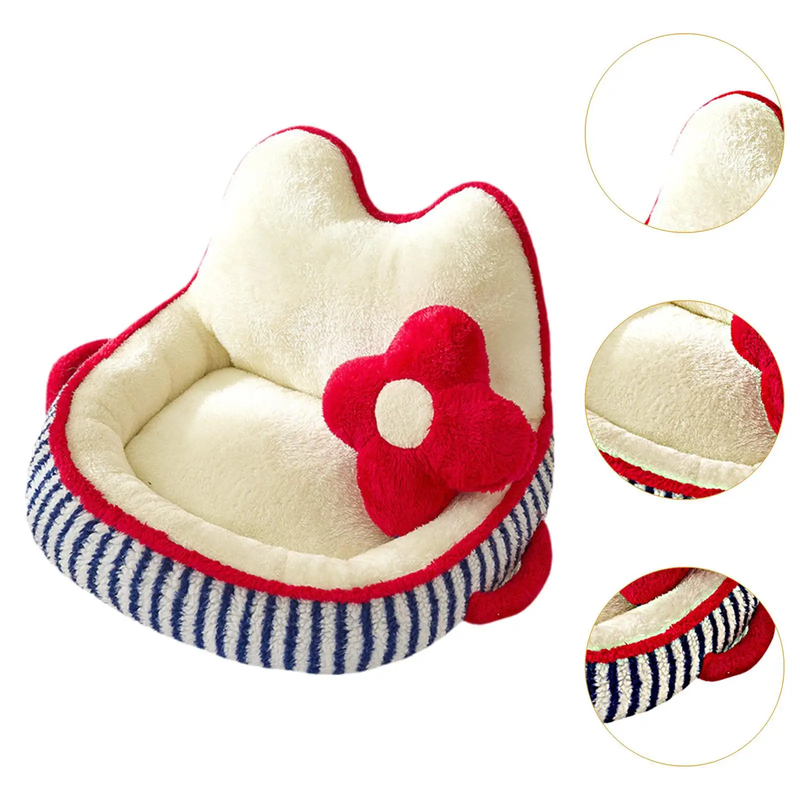 Dog Bed Anti Slip Bottom Warm Dog Bed Sofa for Pet Supplies Kitten Puppy