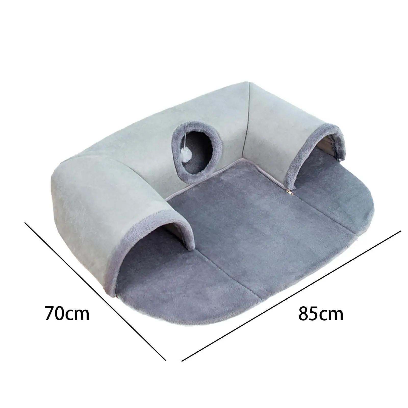 Cat Bed Toy Tunnel Cat Activity Center Ferrets Rabbit Bed Tunnels Cat Tunnel Tubes Toy for Hamster Rabbit Cats Small Animals