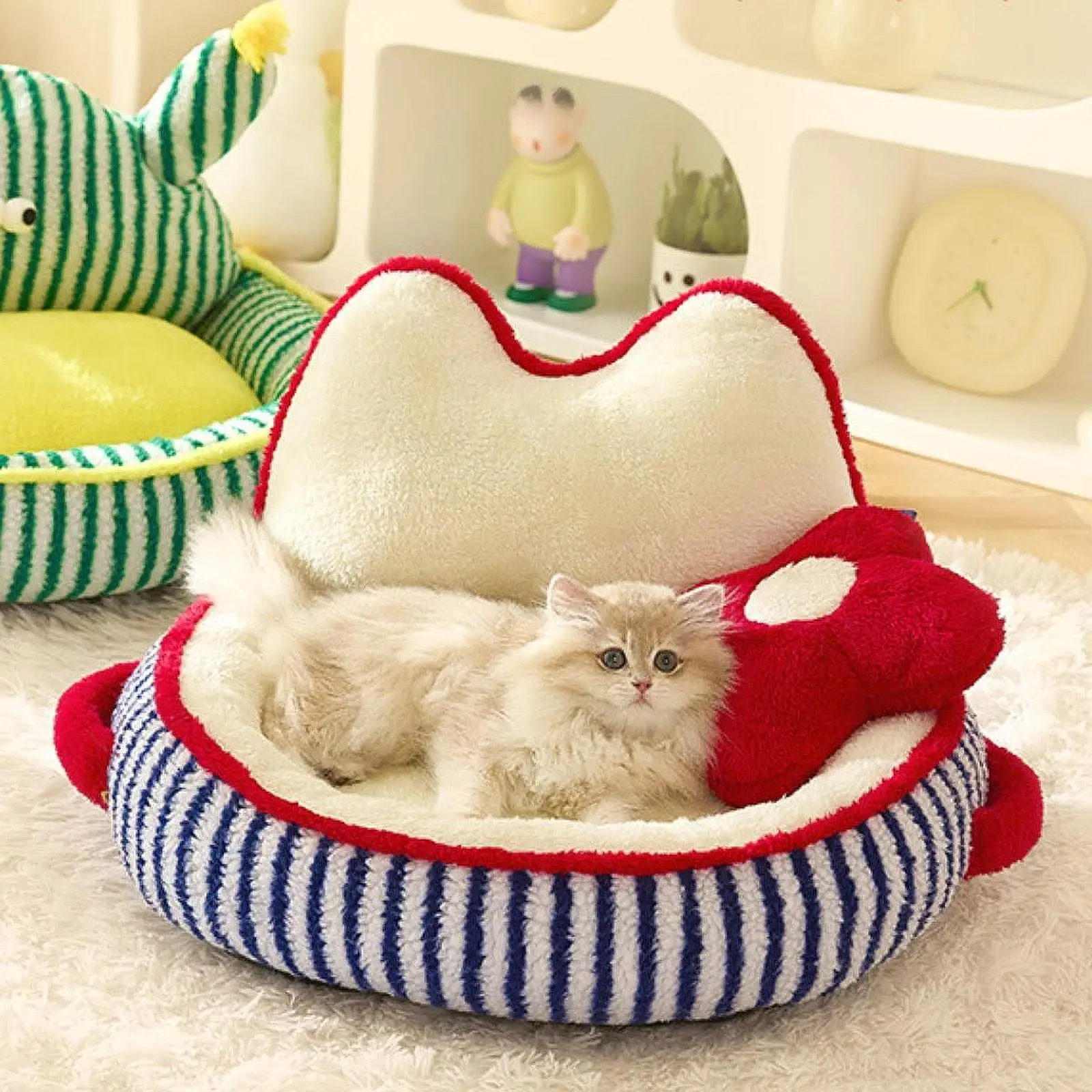 Dog Bed Anti Slip Bottom Warm Dog Bed Sofa for Pet Supplies Kitten Puppy